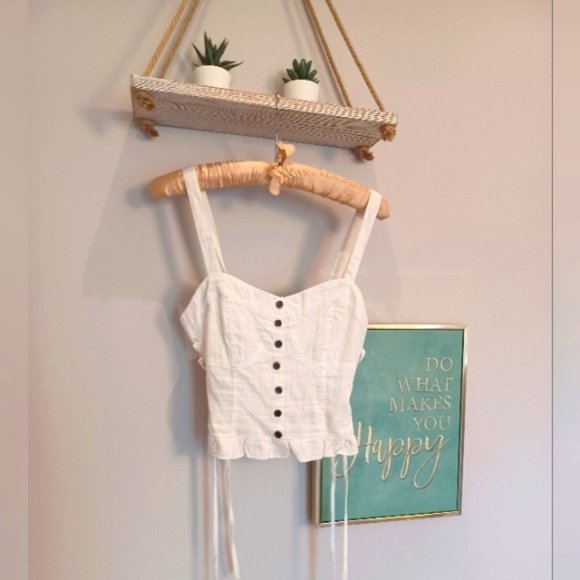 Gorgeous Linen Bustier style top - Picture 5 of 9